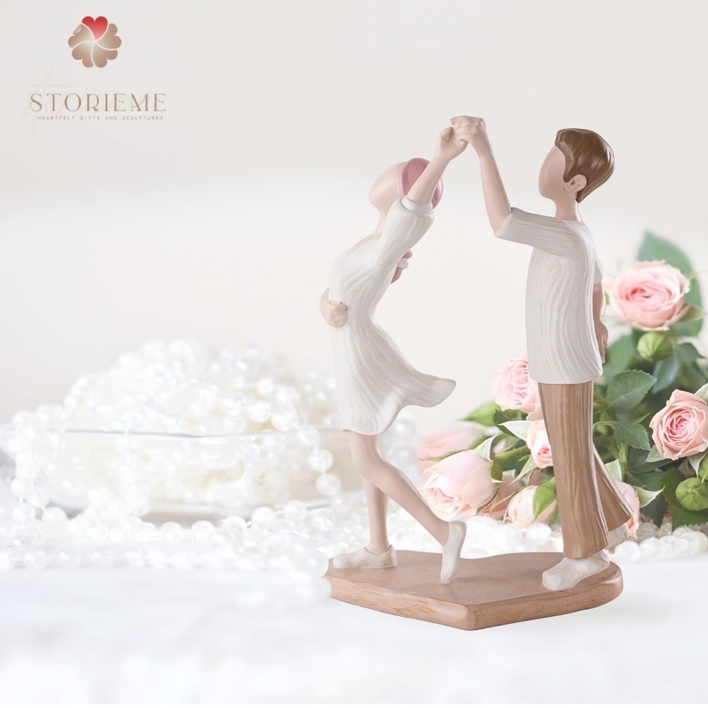 Storieme Elegant Dancing Couple Figurine - Brand New